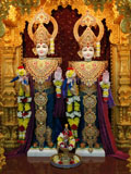 Parabrahma Bhagwan Shri Swaminarayan and Aksharbrahma Shri Gunatitanand Swami