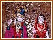 Bhagwan Shri Krishna and Shri Radhaji