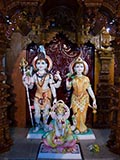 Bhagwan Shri Shankar, Shri Parvatiji and Shri Ganeshji
